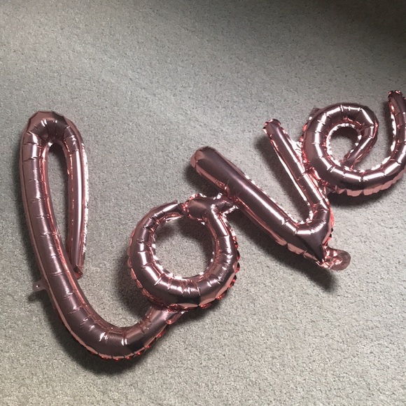 Rose Pink Love Balloon 🎈 - Picture 2 of 6